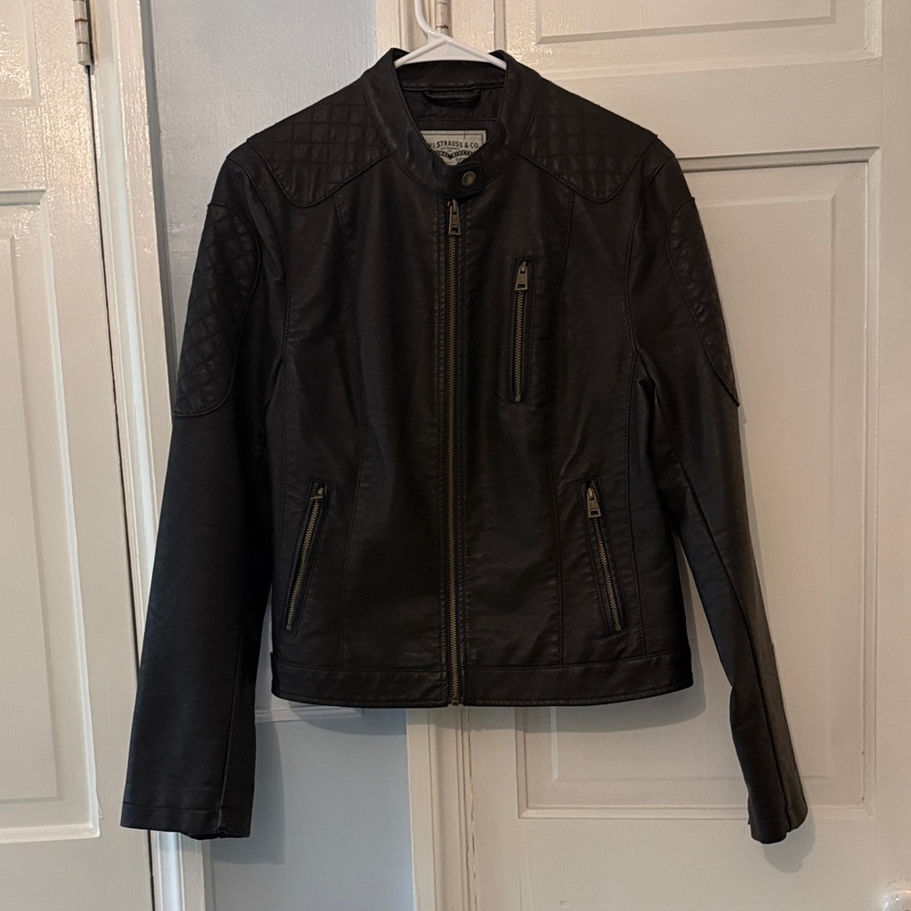Levi's Dark Brown Moto Jacket